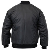 Mens Bomber Jacket Ma1 Army Pilot Biker Military Security Padded Harrington Coat Vintage Jackets Coats - Georgio Peviani