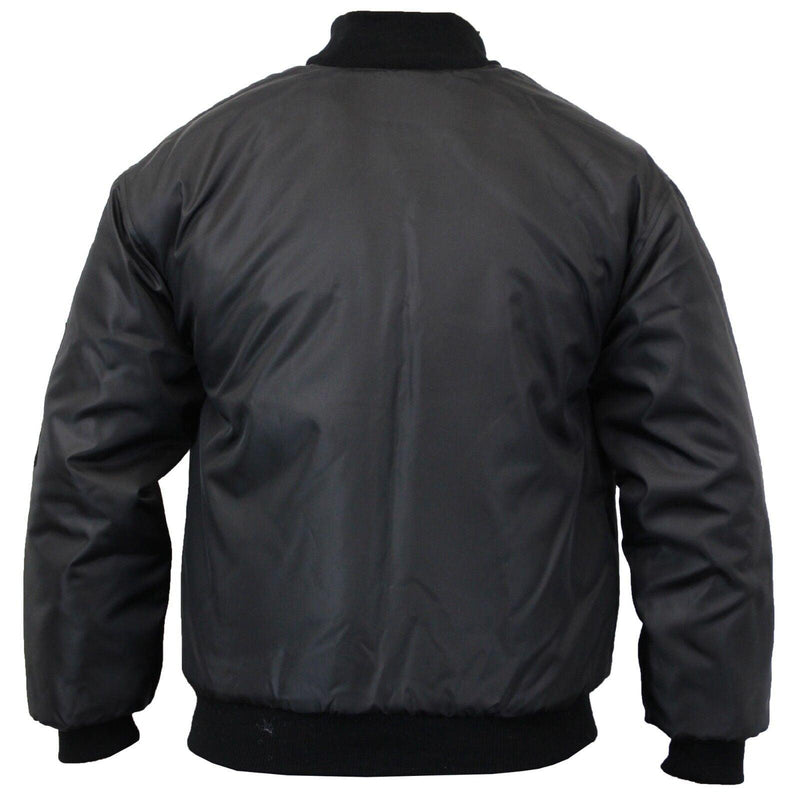 Mens Bomber Jacket Ma1 Army Pilot Biker Military Security Padded Harrington Coat Vintage Jackets Coats - Georgio Peviani