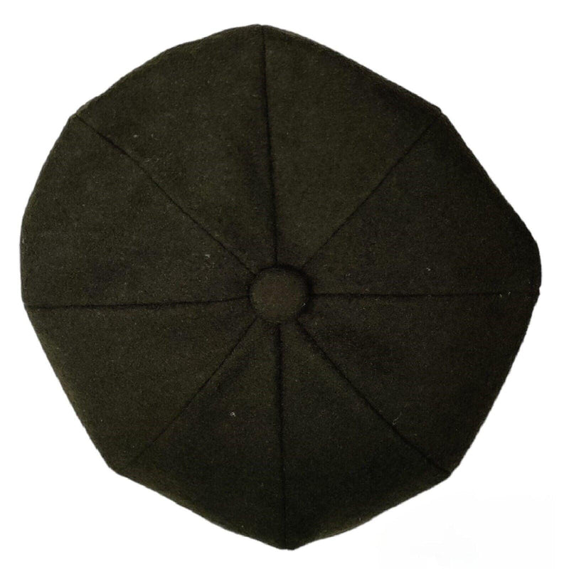 Mens Peaky Blinders Hat Newsboy Flat Cap Herringbone Tweed Wool Baker Boy Gatsby - Georgio Peviani