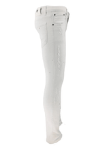 Mens Denim Jeans Georgio Peviani Slim Fit Ripped Soft Stretch Men Biker Pants - Georgio Peviani