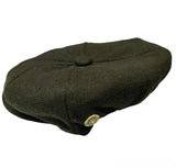 Mens Peaky Blinders Hat Newsboy Flat Cap Herringbone Tweed Wool Baker Boy Gatsby - Georgio Peviani