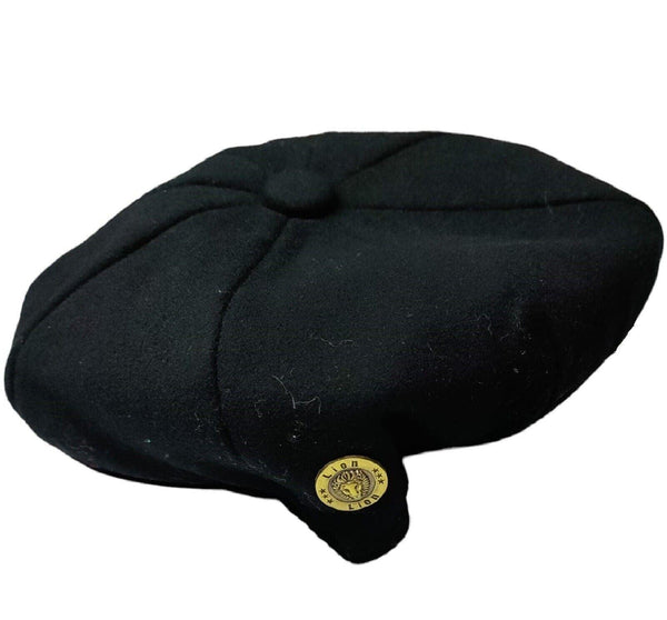 Mens Peaky Blinders Hat Newsboy Flat Cap Herringbone Tweed Wool Baker Boy Gatsby - Georgio Peviani