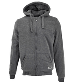 Fleece Fur Hoodie Winter Men Zipped Hoody Plain Sweatshirt Pullover Hooded M-XXL - Georgio Peviani