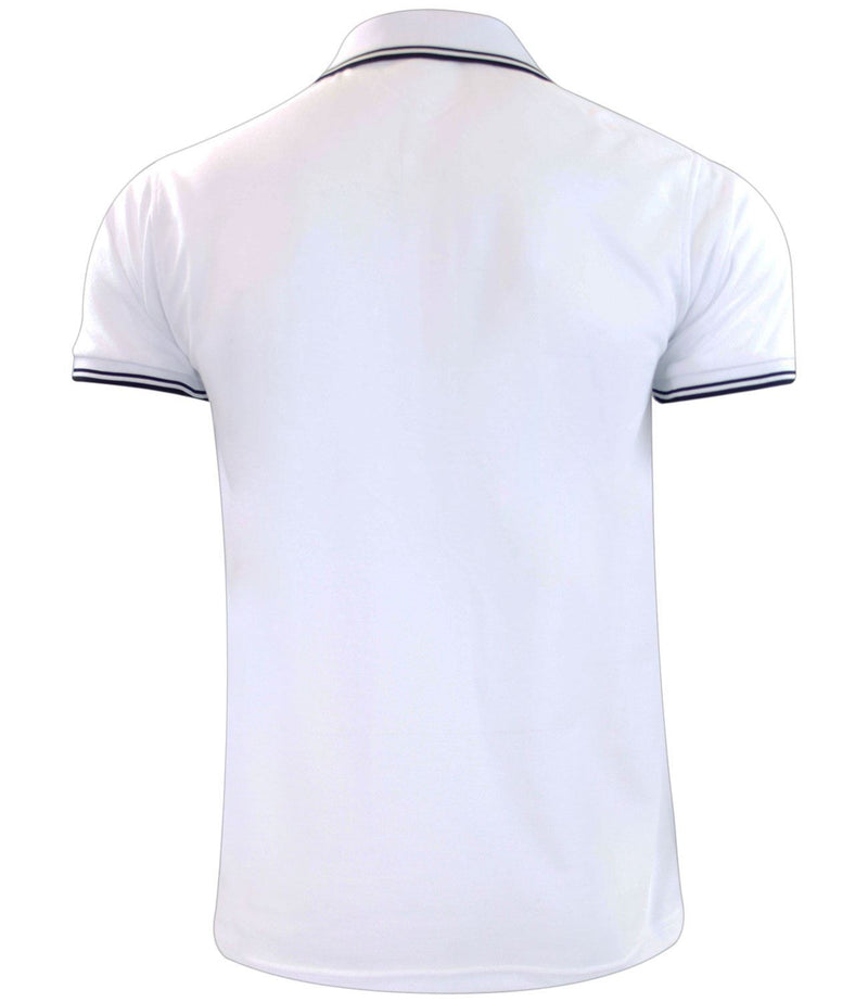 Mens Polo Shirt Cotton Pique Pocket Men Ribbed Tipping Collar PK T Shirt Summer Top Tee Gym Casual Wear