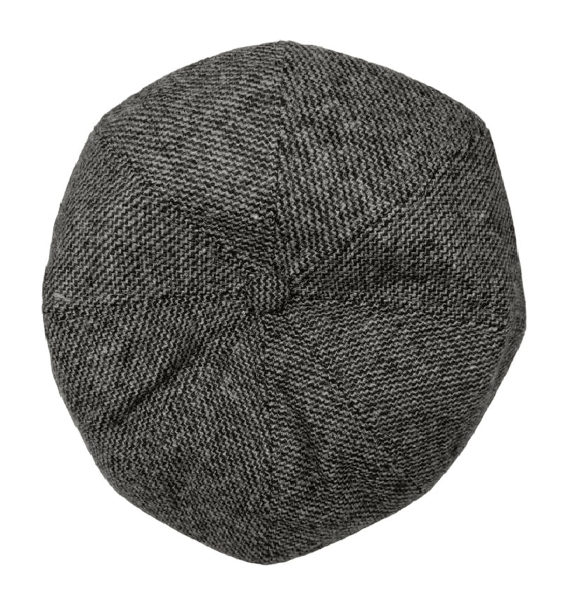 Peaky Blinders Newsboy Hat Gatsby Cap Flat Tweed herringbone 8 Panel Baker Boy - Georgio Peviani