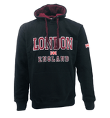 London England Pullover Hoodies Embroidered Hooded Fleece Mens Womens Printed Sweatshirt Unisex Great Britain Jumper Hoody Winter Wear - Georgio Peviani