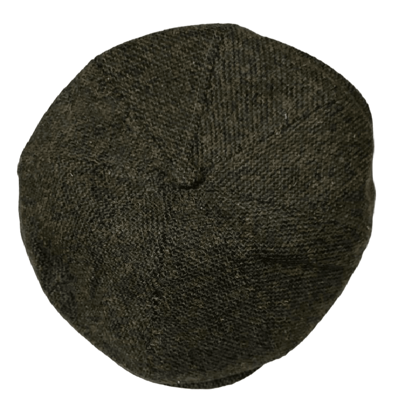 Peaky Blinders Newsboy Hat Gatsby Cap Flat Tweed herringbone 8 Panel Baker Boy - Georgio Peviani