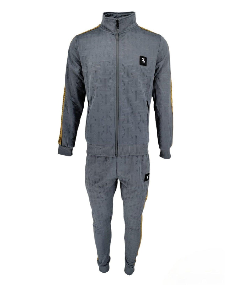 Mens TIM Tracksuit Set Bottoms Full Zip Jacket Trousers Pants Casual Wear S-5XL - Georgio Peviani