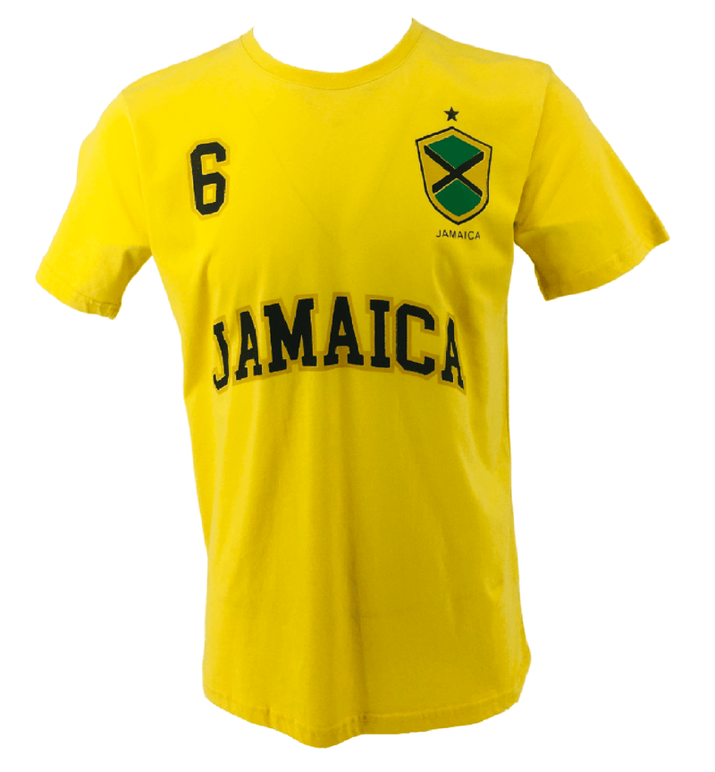 Jamaica Flag T-Shirt Men’s Summer Tops Tee Pride Kingston Rastafari Reggae Vintage Style Unisex Top - Georgio Peviani