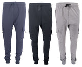 Mens Cargo Combat Trousers Men's Jogging Bottoms Elasticated Tracksuit Joggers M-3XL