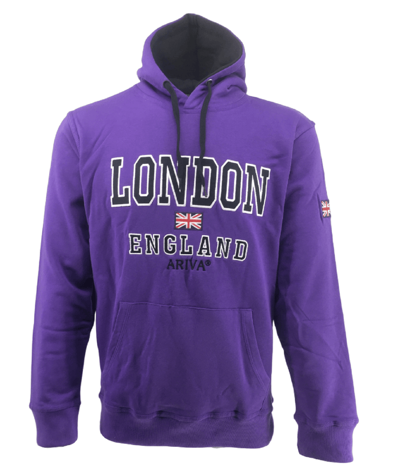 London England Pullover Hoodies Embroidered Hooded Fleece Mens Womens Printed Sweatshirt Unisex Great Britain Jumper Hoody Winter Wear - Georgio Peviani