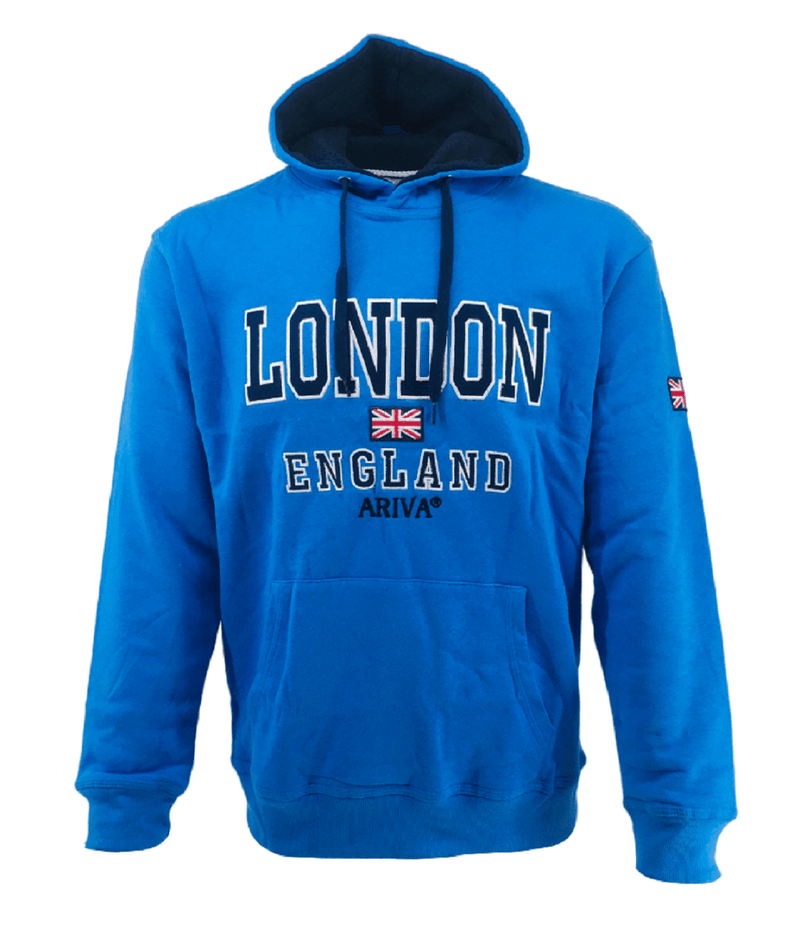 London England Pullover Hoodies Embroidered Hooded Fleece Mens Womens Printed Sweatshirt Unisex Great Britain Jumper Hoody Winter Wear - Georgio Peviani