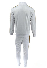 Mens TIM Tracksuit Set Bottoms Full Zip Jacket Trousers Pants Casual Wear S-5XL - Georgio Peviani