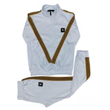 Mens TIM Tracksuit Set Bottoms Full Zip Jacket Trousers Pants Casual Wear S-5XL - Georgio Peviani