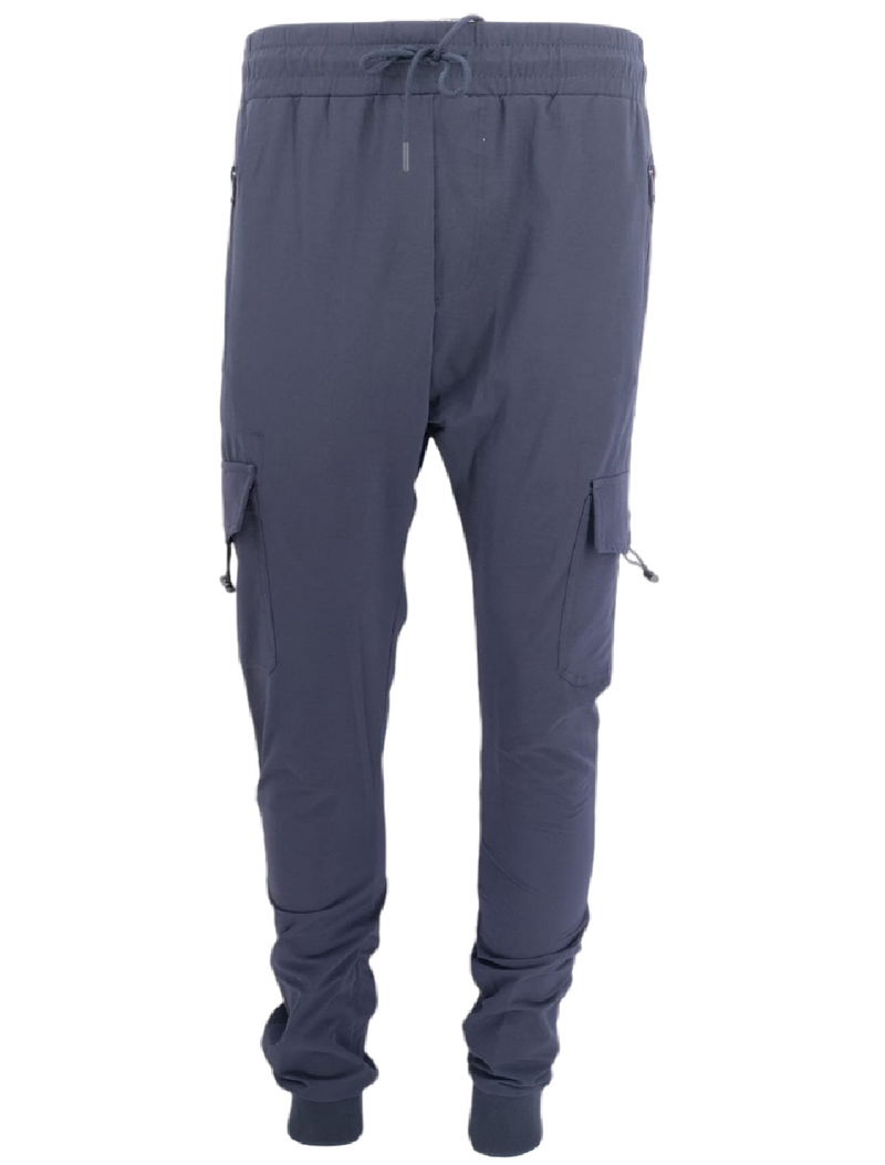 Men's Cargo Combat Trouser Elasticated Lightweight Work Trousers Pants Bottoms