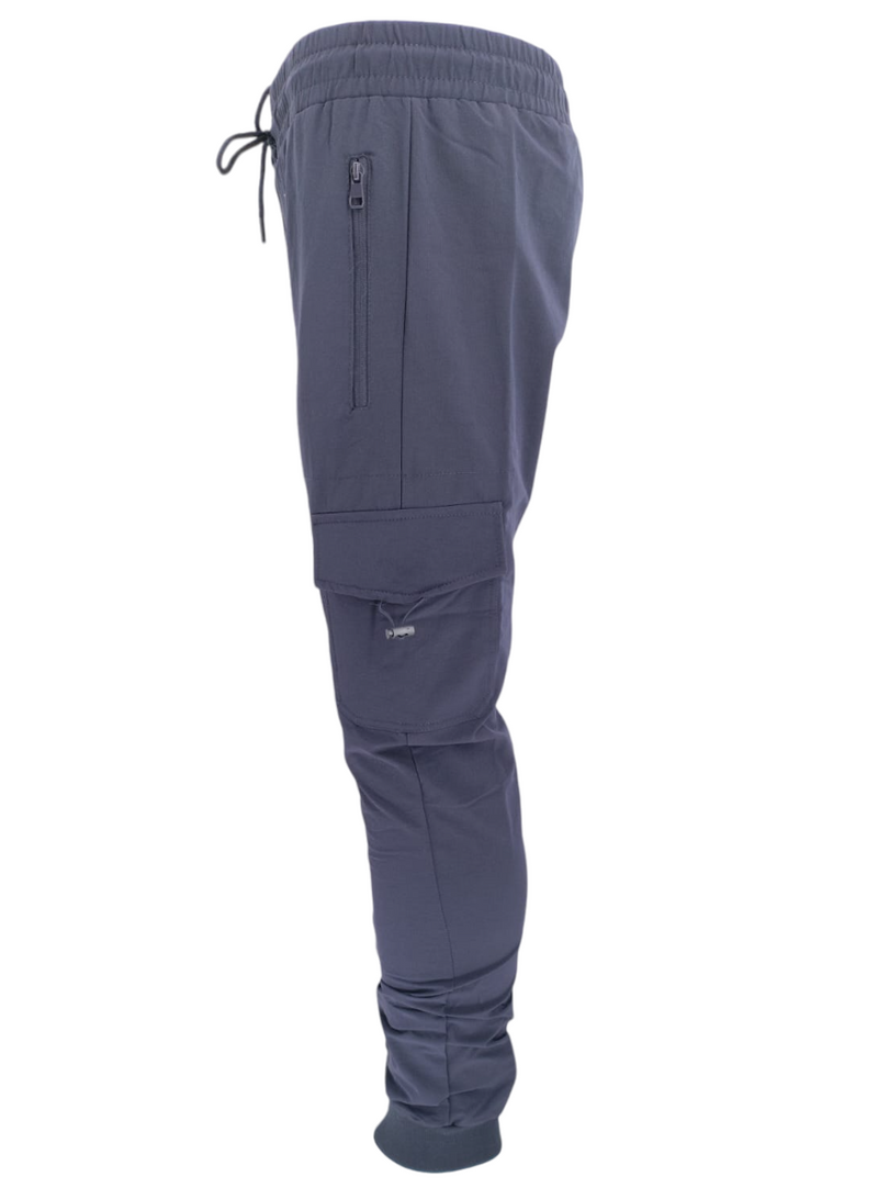 Men's Cargo Combat Trouser Elasticated Lightweight Work Trousers Pants Bottoms