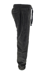 Men's Tracksuit Heavy Fleece Jogging Bottom Gym Sweat Jogger Pants Cuffed Hem - Georgio Peviani