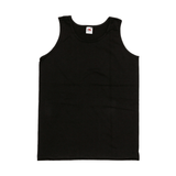 Mens Vests Top Plain Tank Fruit Of The Loom Athletic Gym Training T Shirt Vest Casual Wear Shirt - Georgio Peviani