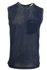Mens Mesh Fishnet Vest Top Combat See Through Tank Men Military Fashion Urban Tee Tops TShirt Casual Summer Gym Wear Shirt - Georgio Peviani