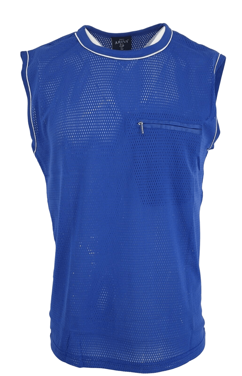 Mens Mesh Fishnet Vest Top Combat See Through Tank Men Military Fashion Urban Tee Tops TShirt Casual Summer Gym Wear Shirt - Georgio Peviani