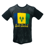 Men’s T Shirt National Flag Print Shirt Cotton Summer Men Time Is Money Tee Tops - Georgio Peviani