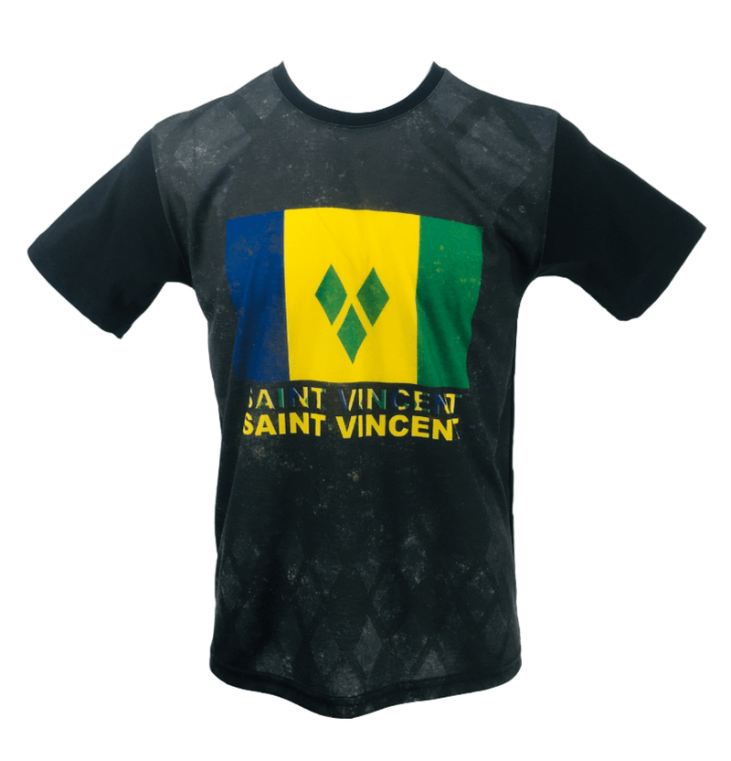 Men’s T Shirt National Flag Print Shirt Cotton Summer Men Time Is Money Tee Tops - Georgio Peviani