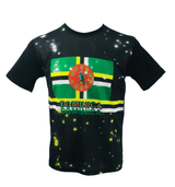 Men’s T Shirt National Flag Print Shirt Cotton Summer Men Time Is Money Tee Tops - Georgio Peviani