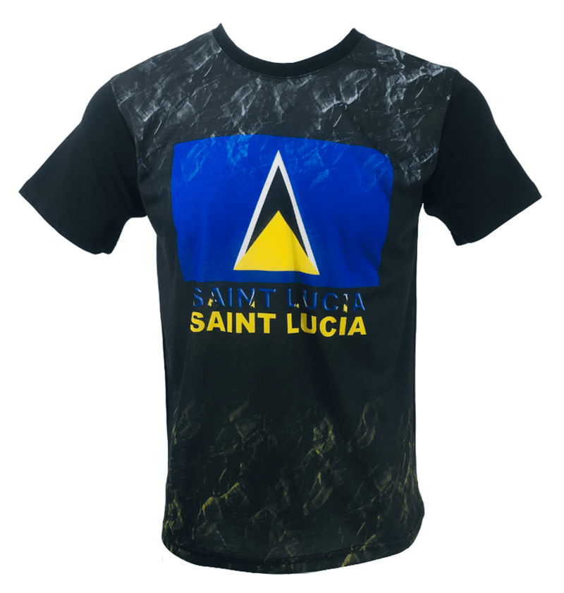 Men’s T Shirt National Flag Print Shirt Cotton Summer Men Time Is Money Tee Tops - Georgio Peviani