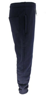Men's TiM Relaxed Fit Heavy Fleece Jogging Bottom Cuffed Gym Sweat Jogger Pants - Georgio Peviani