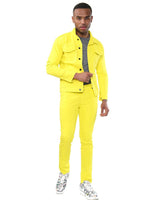 GP Yellow Denim Jeans - Georgio Peviani