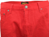 Red Georgio Peviani Comfort Fit Jeans - Georgio Peviani