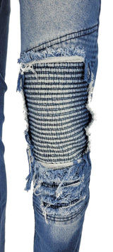 Peviani Slim Fit Peviani Biker Jean - Georgio Peviani