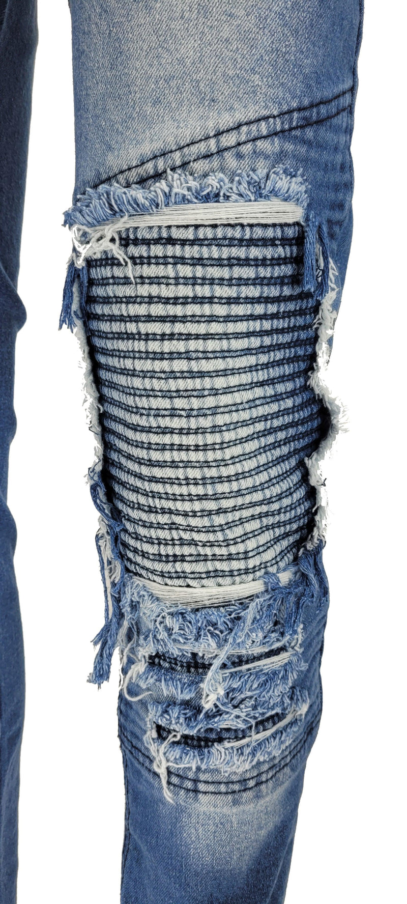 Peviani Slim Fit Peviani Biker Jean - Georgio Peviani