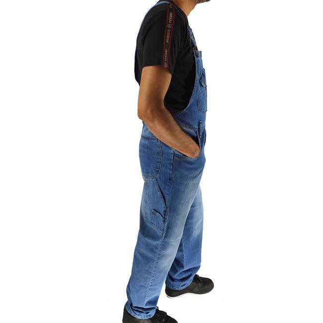 Peviani Blackfire Relaxed Fit Dungarees - Georgio Peviani