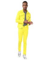 GP Yellow Denim Jacket - Georgio Peviani