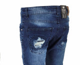 Peviani Biker Dark Blue Regular Fit - Georgio Peviani