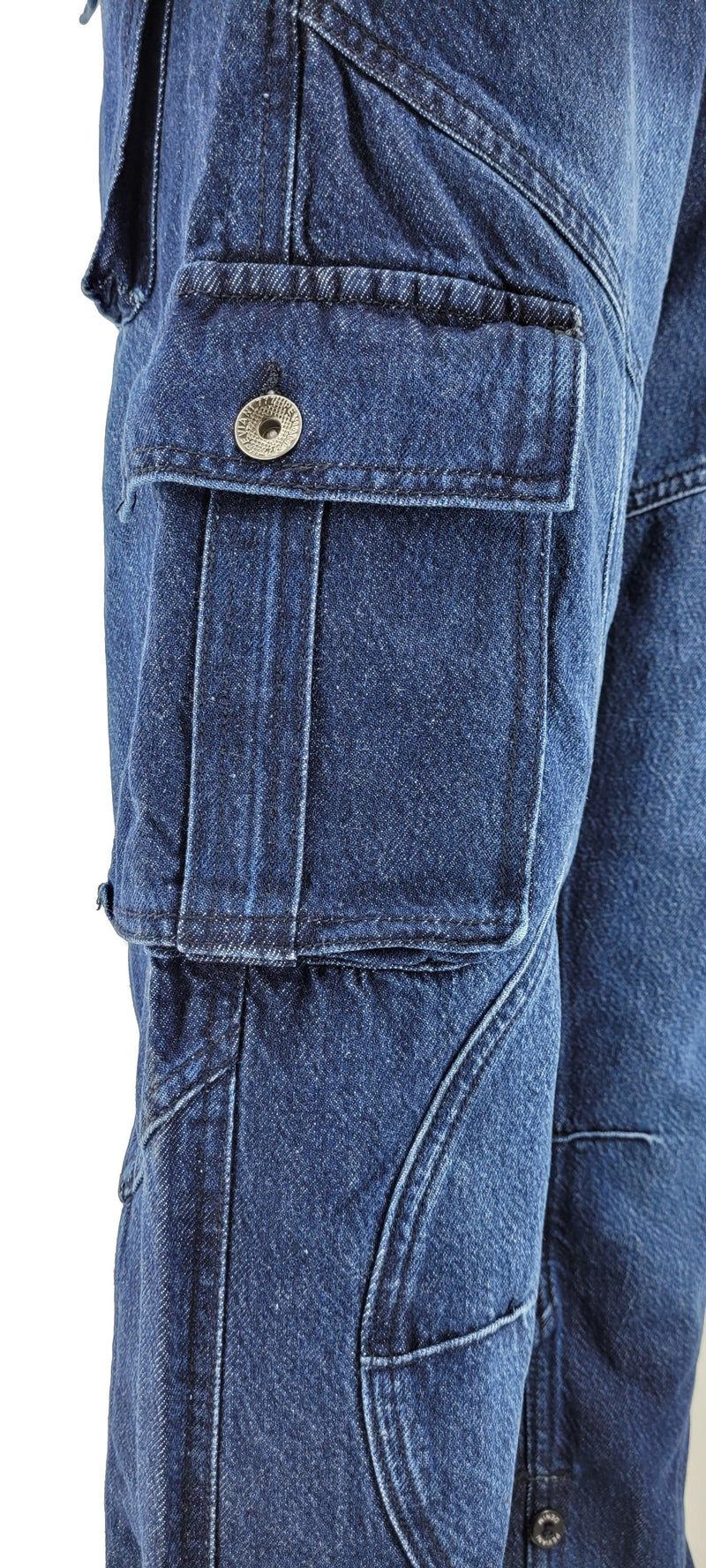 Peviani Dark Wash Dungaree Overalls - Georgio Peviani