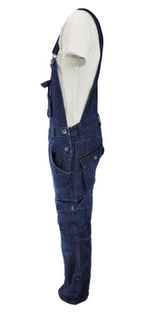 Peviani Dark Wash Dungaree Overalls - Georgio Peviani