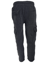 Mens Crystal Finest Jogging Bottom Fleece Men Elasticated 6 Pockets Gym Trousers - Georgio Peviani