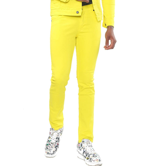 GP Yellow Denim Jeans - Georgio Peviani