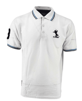 Mens Polo Shirt T-Shirt Top Tee Men Short Sleeve Tops Contrast Colours S M L XL XXL - Georgio Peviani