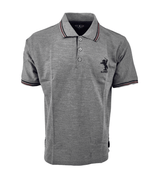 Mens Polo Shirt T-Shirt Top Tee Men Short Sleeve Tops Contrast Colours S M L XL XXL - Georgio Peviani
