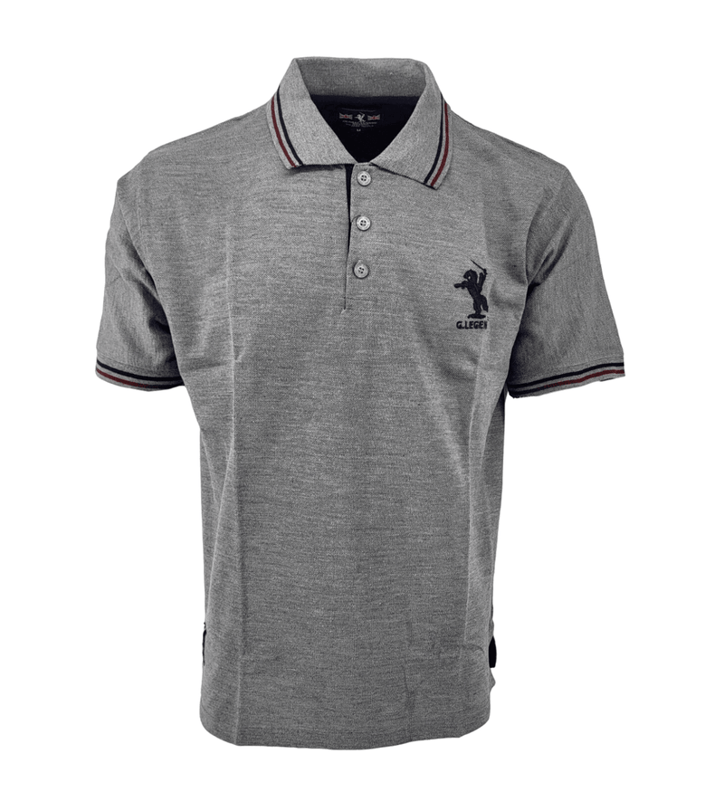 Mens Polo Shirt T-Shirt Top Tee Men Short Sleeve Tops Contrast Colours S M L XL XXL - Georgio Peviani