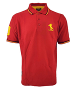 Mens Polo Shirt T-Shirt Top Tee Men Short Sleeve Tops Contrast Colours S M L XL XXL - Georgio Peviani