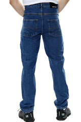 Georgio Peviani Stonewash Comfort Fit Jeans - Georgio Peviani