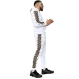 TIM Off White Matching Tracksuit - Georgio Peviani