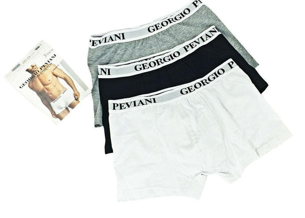 3 Pairs Georgio Peviani Classic Boxer - Georgio Peviani